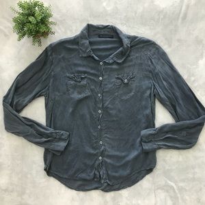 Brandy Melville Laid-Back Button Down Shirt